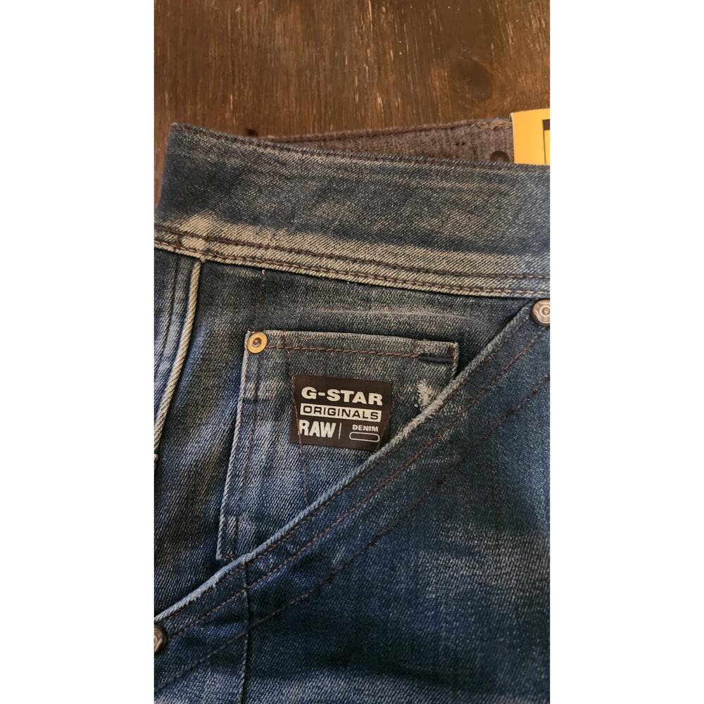 G-STAR Originals Raw Denim G-RAW 3D Roper x Loose Tapered Jeans Cargo 26x33 Blue - Picture 11 of 11